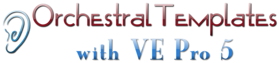 Orchestral Templates with VE Pro 5